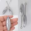 SagaSave Drop Shot Fishing Weights Kit Lead Freshwater Fishing Sinkers Bass Casting Removable Fishing Weights Saltwater Streamlined(120g / 4.23oz) view 3