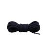 NORAZE 2 Pcs/Pair 70/90/120/150 Cm Round Solid Polyester Shoelaces For Women Men Outdoor Hiking Boots Sports Shoes Lace Strings(Dark blue,70cm) view 1