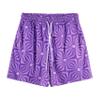 DIOTSR Mens Graphic Basketball Shorts Drawstring Running Workout Shorts Summer Cool Casual Shorts (05 Purple,X-Large) view 1