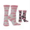 WHD Pig Crew Socks for Women & Men | Charcoal Heather, Large | 1-Pack view 1