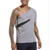 Landofgenie Post-Surgery Tear Away Snap Shirt Recovery Top Grey 2XL view 2