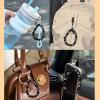 8 Ball Keychain for Purse Bag Charms for Handbags Wristlet Keychain Black 8ball Keychain Charm for Wallet Backpack Key Chain Gift for Husband Boyfriend Billiard Player Gifts for Daughter Son view 3