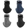 NPQPNAFC Neck Gaiter, Men Winter Cycling Windproof Face Mask Scarf with Headband Plush Lined Balaclava Scarf(Dark Grey) view 2