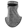 NPQPNAFC Neck Gaiter, Men Winter Cycling Windproof Face Mask Scarf with Headband Plush Lined Balaclava Scarf(Dark Grey) view 4