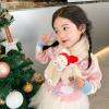 NPQPNAFC Scarf,Winter Unisex Cartoon Steric Bear Shaped Plush Scarf Girl Women Soft Thicken Warm and Windproof Scarf Outdoor Scarf(Khaki) view 3