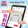 BH Cool Designs -Eat -Sleep -Skibidi Toilet -Repeat - Men's Soft & Comfortable Long Sleeve T-Shirt CP05 Black view 4