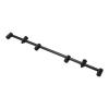 Aluminium Oy Fishing Rod Pod Stand Holder with Dual Heads 25cm Bar Bracket for Fishing Rod Rest and Buzz Stand. (4 heads 45cm) view 2