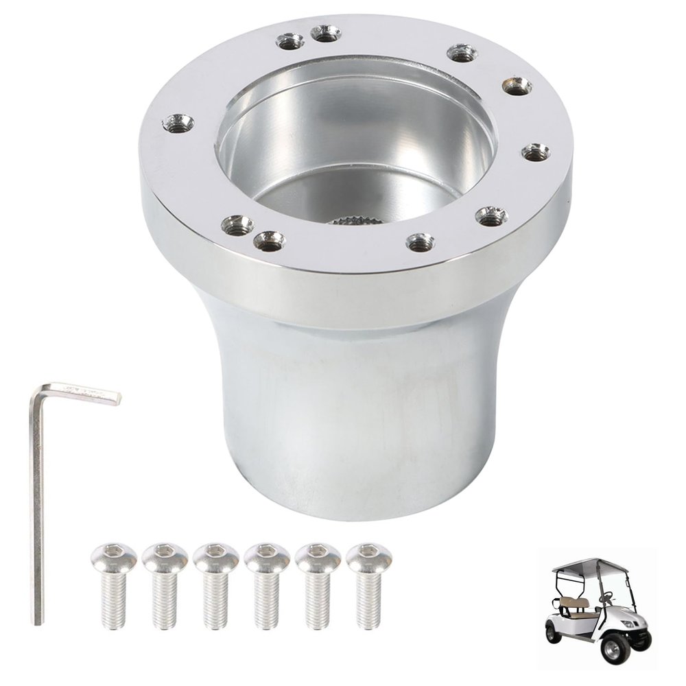 munirater Golf Cart Steering Wheel Adapter Replacement for RXV/TXT