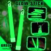 Sotiff 144 Pcs Bright 6 Inch Large Glow Sticks Bulk Emergency Glow in The Dark Sticks with 12 Hour Duration for Camping Hiking Outdoor Parties Activities Survival Storms (Green) view 2