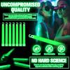 Sotiff 144 Pcs Bright 6 Inch Large Glow Sticks Bulk Emergency Glow in The Dark Sticks with 12 Hour Duration for Camping Hiking Outdoor Parties Activities Survival Storms (Green) view 3