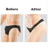Landofgenie Thong Tucking Gaff Panties For Crossdressers Transgender Individuals Smooth Silky Hidden Gaff Shaping Brief Grey M view 2