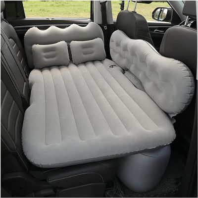 JZWSD Car Inflatable Mattress for Kia Sportage Hybrid 2022 2023 2024 Portable Flocking Air Mattress Camping Travel Mattress Auto Accessories,Grey1