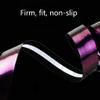 Non-slip Road Bike Handlebar Road Bike Accessories Gradient Color Super Soft EVA PU Blue Green Purple view 2