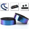 Non-slip Road Bike Handlebar Road Bike Accessories Gradient Color Super Soft EVA PU Blue Green Purple view 3