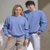 JMIERR Mens Casual Crewneck Sweatshirts Regular Fit Midweight Long Sleeve Outdoor Pullover Oversized Shirt, US50(2XL), Sky Blue view 3