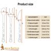 Lord of Battles Medieval Cutlery Set Functional Camp Gear Rustic Viking Cutlery Set | Pack of Medieval Knife, Fork, Spoon | Handforged Feating Set (Mild Steel) view 3