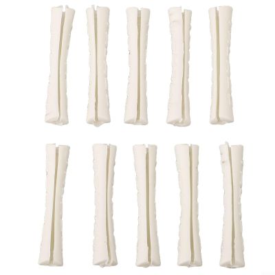 10pcs Bicycle Brake Shift Line Cable Protective Sleeve, Bike Frame Paint Protectors, Bicycle Frame Protector Rubber Sleeve for Mountain Road Bike Shifter Brake Cable(white)