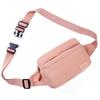 Fanny Pack Waist Pack Crossbody Bags for Women, Waterproof Sling Bag Cross Body Bag for Running Sports Travel - Pink view 3