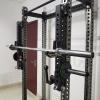NYZAL Multifunctional Squat Rack Attachment Double Push Arm, Heavy Duty Adjustable Jammer Arms Lever Arms, for 3x3 Rack with 1" Hole view 3