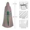 QASNLU Dragonfly print Halloween hooded cape decoration cape costumes for witches, Mardi Gras, Christmas view 4