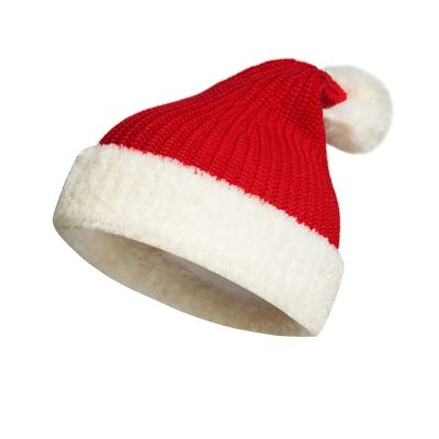 Baby Christmas Hat Santa Knitted Hat Winter Warm Beanie Knit Xmas Hat for Unisex Toddler Newborn Infant