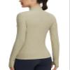 THE GYM PEOPLE Women's Half Zip Golf Workout Shirts Long Sleeve Soft Warm Yoga Athletic Pullover Sweatshirts with Thumb Hole view 2