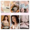 3Pcs Women's Bra Extender 5 Hook, Bra Extenders Plus Size, 5 Hooks Soft Stretchy Bra Extension Strap (Black) view 3