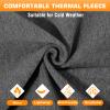 Finvizo Winter Neck Warmer for Men Women: 4 Pack Neck Gaiter Face Ski Mask Windproof Face Cover Fleece Balaclava Scarf for Cold Weather Outdoor Sports view 2