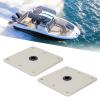 Jopwkuin Boat Seat Pedestals, Boat Seat Base Aluminum Alloy Lightweight Oxidation Easy to Disassemble 7inx7in for Replacement view 3