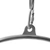 GXFCHYL Complete Aerial Hoop Kit Professional Aerial Lyra Hoop Set Pilates Ring Single Point Yoga Ring Dancing Circus Aerial Yoga Equipment for Dancing Yoga Training,Silver (90cm) view 3