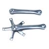 HDNSAUD Bicycle Crank Bike Crank Arm 165mm 170 130BCD Single Speed 42T 44T Aluminum Square Taper Hole Fixed Gear Bicycle Crankset Chain Ring Road Bike crankset(44T Black crankset) view 4