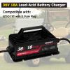 36v 18a Golf Cart Charger Compatible with EZGO TXT Golf Carts with Lead Acid Batteries view 2