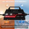 36v 18a Golf Cart Charger Compatible with EZGO TXT Golf Carts with Lead Acid Batteries view 3