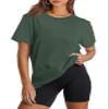 OFEEFAN Women's Green Hiking Running Shirts XL view 1