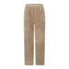 Corduroy Pants for Women Trendy Drawstring Elastic High Waist Straight Leg Loose Comfy Fit Lounge Wide Leg Sweatpants Womens Work Casual Fall Fashion 2024 Teacher view 4