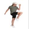 OFEEFAN Summer Tops for Women 2026 Trendy Yoga Crew Neck Tops Woman Loose Fit Workout Shirts Women Olive Green M view 4
