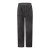 Corduroy Pants for Women - Trendy Drawstring High Waist Straight Leg Lounge Sweatpants - Loose Comfy Fit - Wide Leg - Womens Casual Teacher Pants - Fall Fashion 2024 view 4