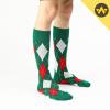 WANDER Men's Christmas Socks Gifts Dress Socks Fun Crazy Cotton Calf Crew Socks (Shoe Size:13-15,8 Pairs Holiday Socks) view 3