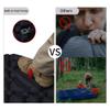 CAPASTEC Camping Sleeping Pads, Non-Spliceable Camping Mat with Pillow, Foot Inflatable Camping Mat, for Camping Backpacking Hiking, Navy Blue view 4