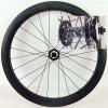 GEIRONV 700C Off Road Racing Bike Wheel Set, Carbon Fibre 20/24H Disc Brake Front 2 Rear 4 Bearings Quick Release Rim 7-11 Speeds 23C-38C Tire(50MM) view 3