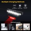 1800 Lumen Super Bright LED Bike Light Set - IPX5 Waterproof USB Rechargeable Bicycle Lights for Night Riding, Mountain & Road Cycling - High Brightness, Essential Bike Accessories view 3