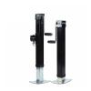 CKKNILV Floor Jacks Marine Boat Square Weld On Pipe Swivel Trailer Jack Load 8000lbs 3632KGS,630-1010mm Trolley Jacks view 2