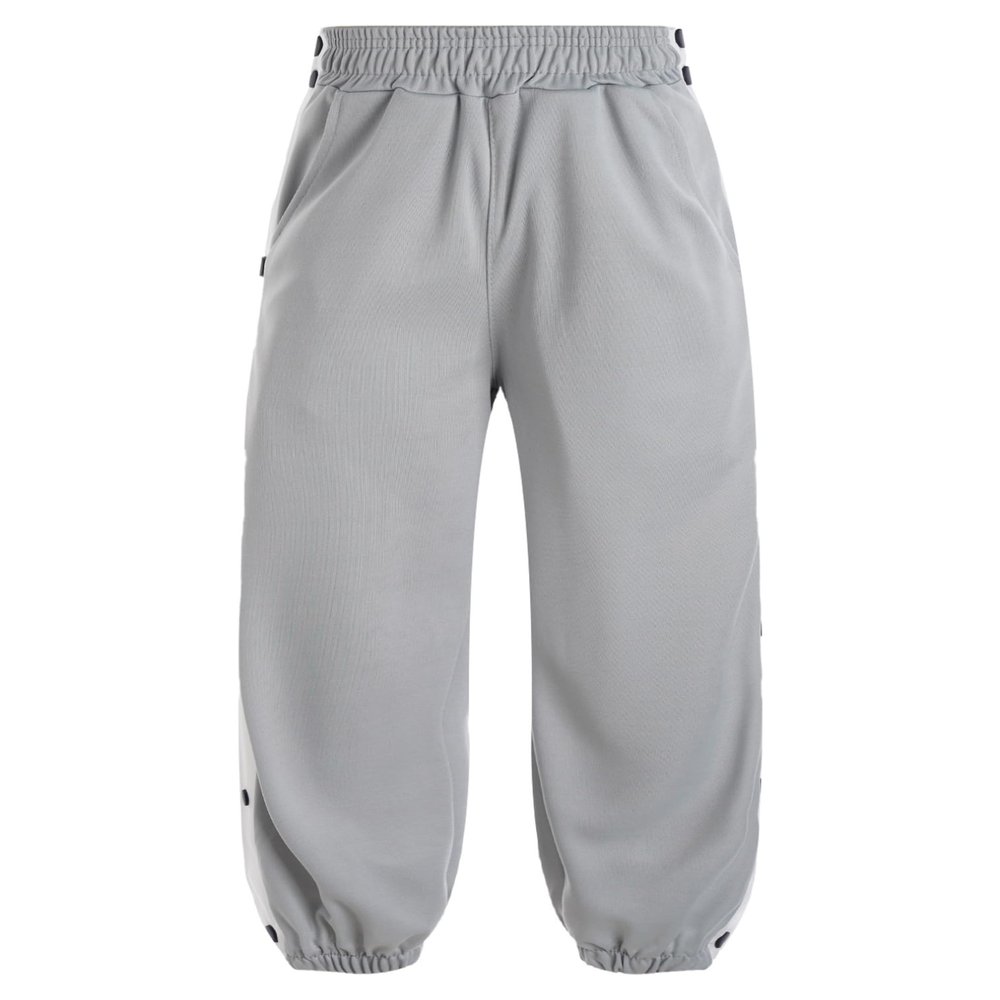 easyforever Youth Boys Basketball Pants, Side Button Running Athletic Workout Sweatpants Casual Loose Jogger Gray 13-14 Years