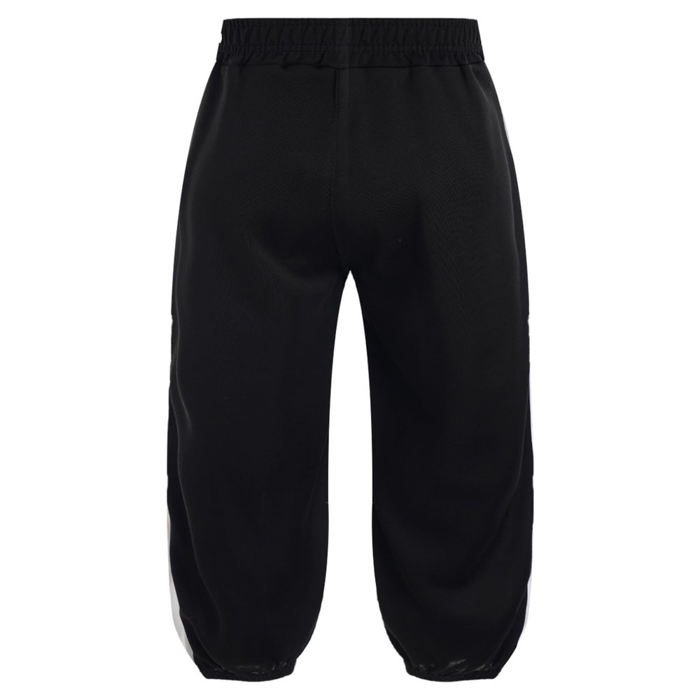 easyforever Youth Boys Basketball Pants, Side Button Running Athletic Workout Sweatpants Casual Loose Jogger Black 15-16 Years