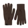 Women Men Winter Chunky Knit Gloves Adults Warm Stretchy Gloves Solid Touchscreen Workout Gloves (Coffee, A) view 1