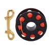ANGGREK Finger Reel 30m Line Fluorescent Wire Lightweight Diving Reel for Cave Diving (Black) view 2