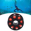 ANGGREK Finger Reel 30m Line Fluorescent Wire Lightweight Diving Reel for Cave Diving (Black) view 3
