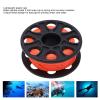 ANGGREK Finger Reel 30m Line Fluorescent Wire Lightweight Diving Reel for Cave Diving (Black) view 4