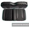 MODZ FS2 Custom Golf Cart Front Seat for Club Car Precedent/Onward/Tempo - [2004-Up] - Black and Gray - Double Diamond Pattern view 3