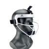 DUTYBOD Softball Face Mask Lightweight and Comfortable with Wide Field Vision fit All Ages - Durable and Safety Face Mask (White) view 3